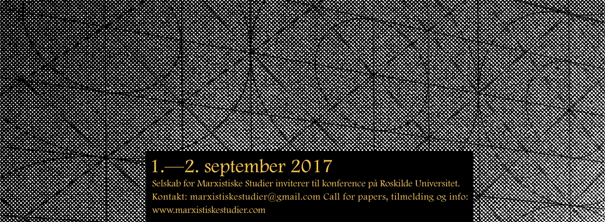 Call for Papers: Marx Nu! 2017